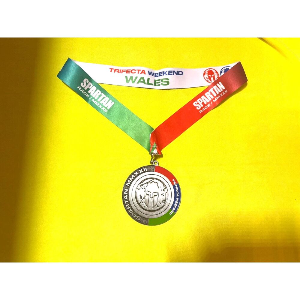 2022 Spartan Wales Trifecta Weekend Medal